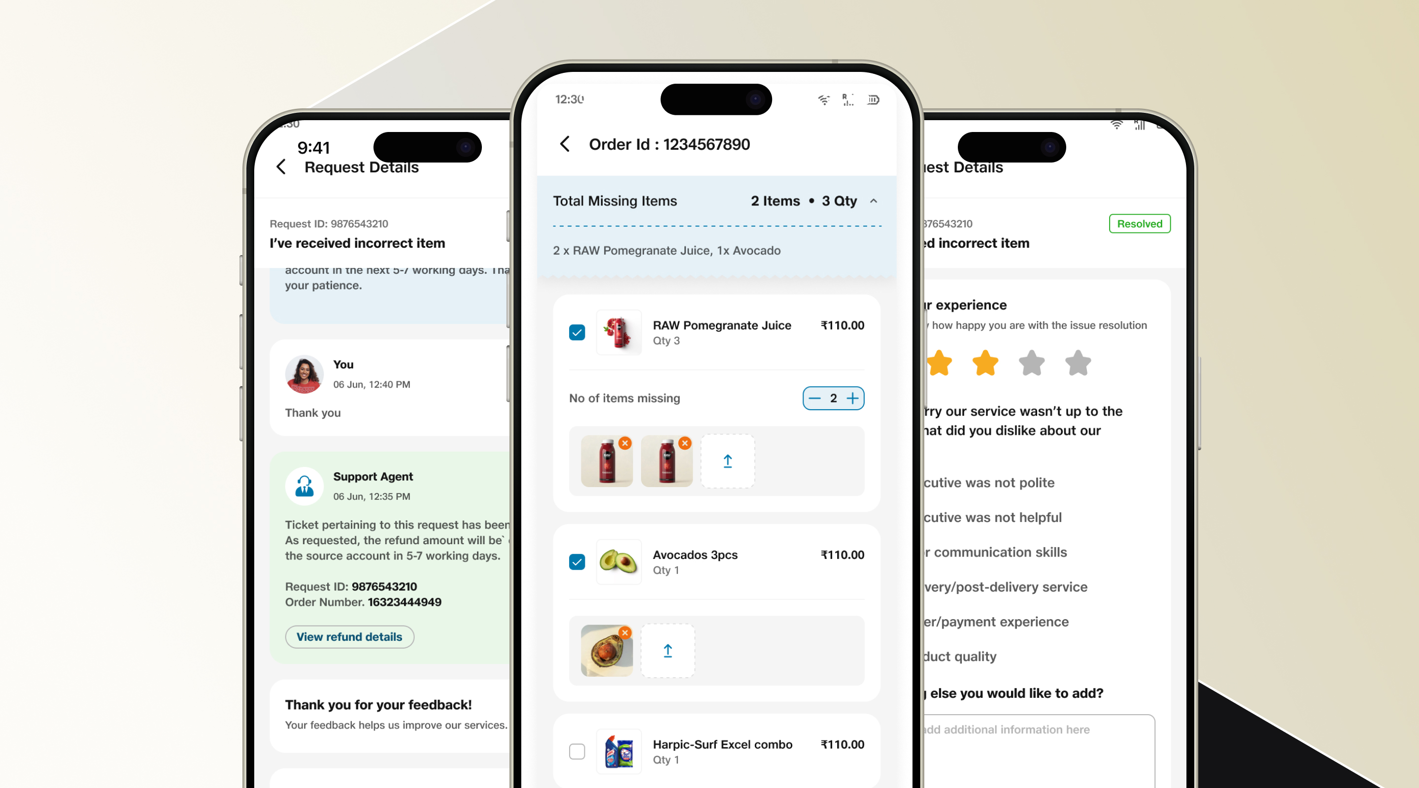 Full HiFi Screen Gallery — Retail & EdTech