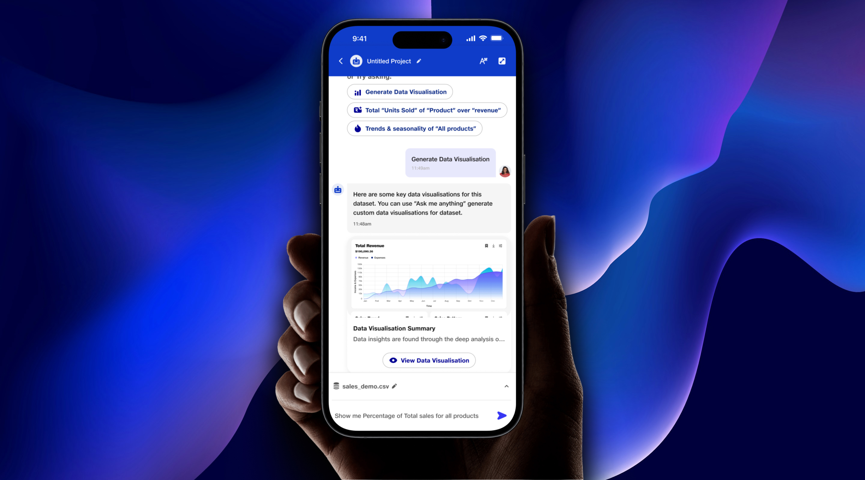 Jio AI Chat Pattern screenshot