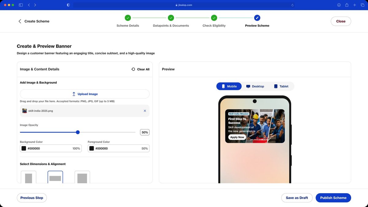 Screen 06 — Preview Banner (Step 4)